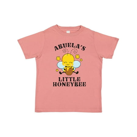 

Inktastic Cute Bee Abuela s Little Honeybee with Stars Gift Toddler Boy or Toddler Girl T-Shirt