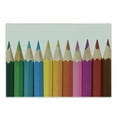 thumbnail image 1 of School Cutting Board, Creativity Themed Children Colorful Pencils for Painting Macro Photography Print, Decorative Tempered Glass Cutting and Serving Board, in 3 Sizes, by Ambesonne, 1 of 2