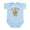 Sky Blue, variant on CafePress - Dr. Dreidel Infant Bodysuit - Baby Light Bodysuit, Size Newborn - 24 Months