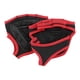thumbnail image 1 of 2 almohadillas de agarre para levantamiento de pesas, guantes de entrenamiento con protección para la palma, protectores de palma Rojo, 1 of 8