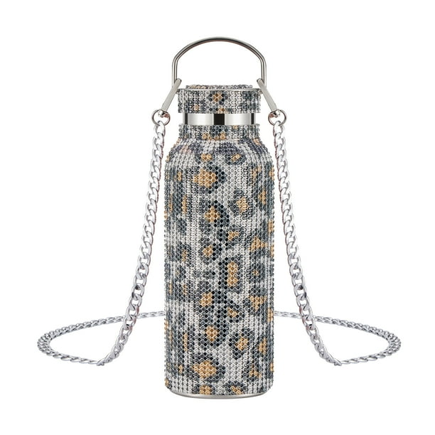Diamond Water Bottle Bling Rhinestone Stainless Steel Thermal Bottle