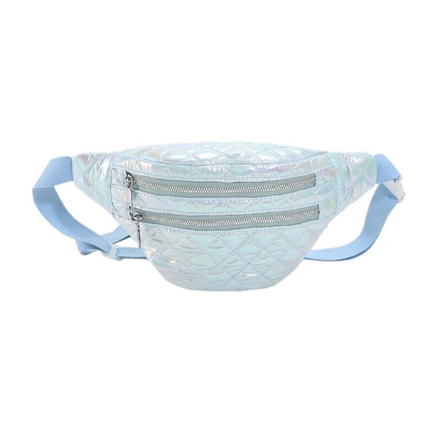 Riñonera Mujer Lady Chest Bags Bolso bandolera acolchado Hilo de bordar Riñonera para mujer (Azul) Ehuebsd Para Estrenar