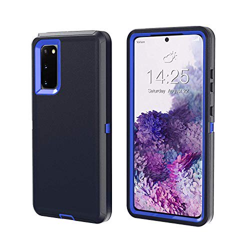 Galaxy S Fe 5g Case Heavy Duty Full Body Protection 3 In 1 Rugged Shockproof 3 Layer Cover For Otterbox Samsung Galaxy S Fe Case Dark Blue Walmart Com Walmart Com