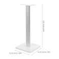 thumbnail image 3 of EeaseCA Support pour Écouteurs, Support de Tête, Rack de Café Internet, Présentoir pour Écouteurs, Étagère pour Écouteurs (Blanc), 3 of 7