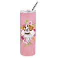 thumbnail image 3 of Carolines Treasures CK4117TBL20 Gobelet Mince en Acier Inoxydable à Double Paroi 20 oz Fleurs Roses, 3 of 4