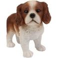thumbnail image 3 of Ebros Adorable Cavalier King Charles Spaniel Puppy Dog Breed Statue 6.25" Long, 3 of 7