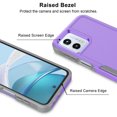 thumbnail image 7 of Ebizware Phone Case for Motorola Moto G Power 5G 2023 & Moto G 5G 2023, Heavy Duty Rugged Shockproof Case [Military Grade Drop Tested] Dual Layer Full Body Protective Cover -Purple, 7 of 7