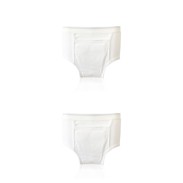 Minnieouse Ropa interior clásica a prueba de fugas para incontinencia, calzoncillos bóxer ligeros y transpirables, pañales para adultos, mujer, Hombres XXL 2Conjunto