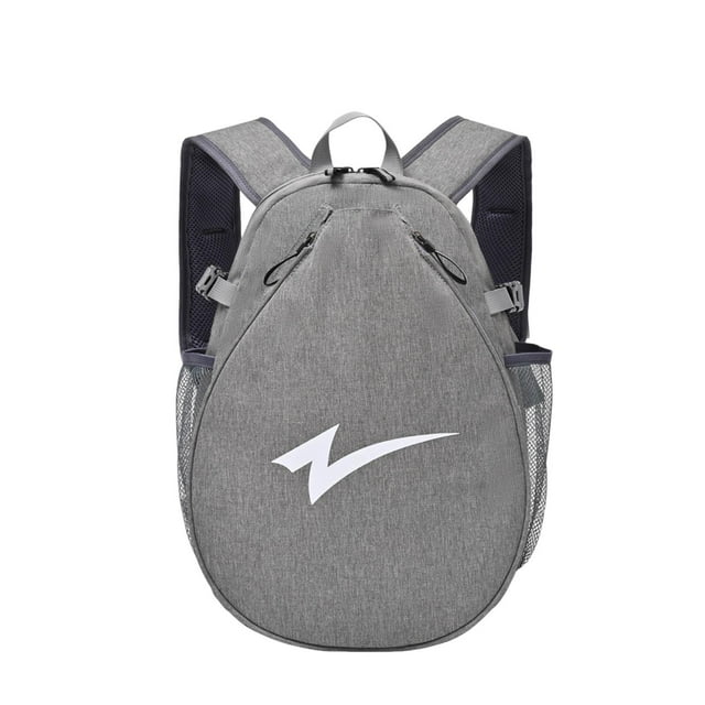 Bolsa de tenis, mochila de tenis, multiusos, portátil, premium, para hombres y mujeres, bádminton. Gris