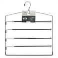 thumbnail image 4 of Home Basics 4 Tier Swinging Arm Trouser Hanger with Accessory Hook, 4 of 5