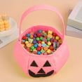 thumbnail image 5 of Extra Large Halloween Woven Basket Long Handle Tote, Storage Bag for Halloween Candy, Gifts, and Toy Organization, 5 of 7