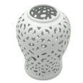 thumbnail image 5 of Red Lantern 18" Spiral Lattice Temple Jar - White, 5 of 8