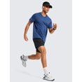 thumbnail image 3 of Shorts CRZ YOGA Hombre 2 en 1 5" Forro Secado Rápido Negro L, 3 of 6