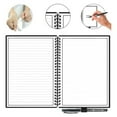 thumbnail image 3 of Smart Reusable Notebook Lined with Size Spiral Notebooks Pen Erase Note Pad Journal School Drawing A6, 3 of 9