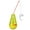 Yellow, variant on BIMZUC Interactive Cat Roly Poly Toy with Built-in Bell Ball & Plush Mouse Wand Teaser Snack Dispenser for Indoor Cats & Kittens, Yellow, 7.48 inches / 19 cm Length