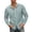 Turquoise #1, variant on WULMLEO Men's Cotton Linen Button Down Shirts Long Sleeve Casual Summer Beach Tops Brown Polyester