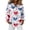 Deep Red, variant on Womens 250th Anniversary Usa Shirt 4th Of July American Flag Elements Shirts Patriotic V Neck Long Sleeve Butoon Down Shirt Light Blue S