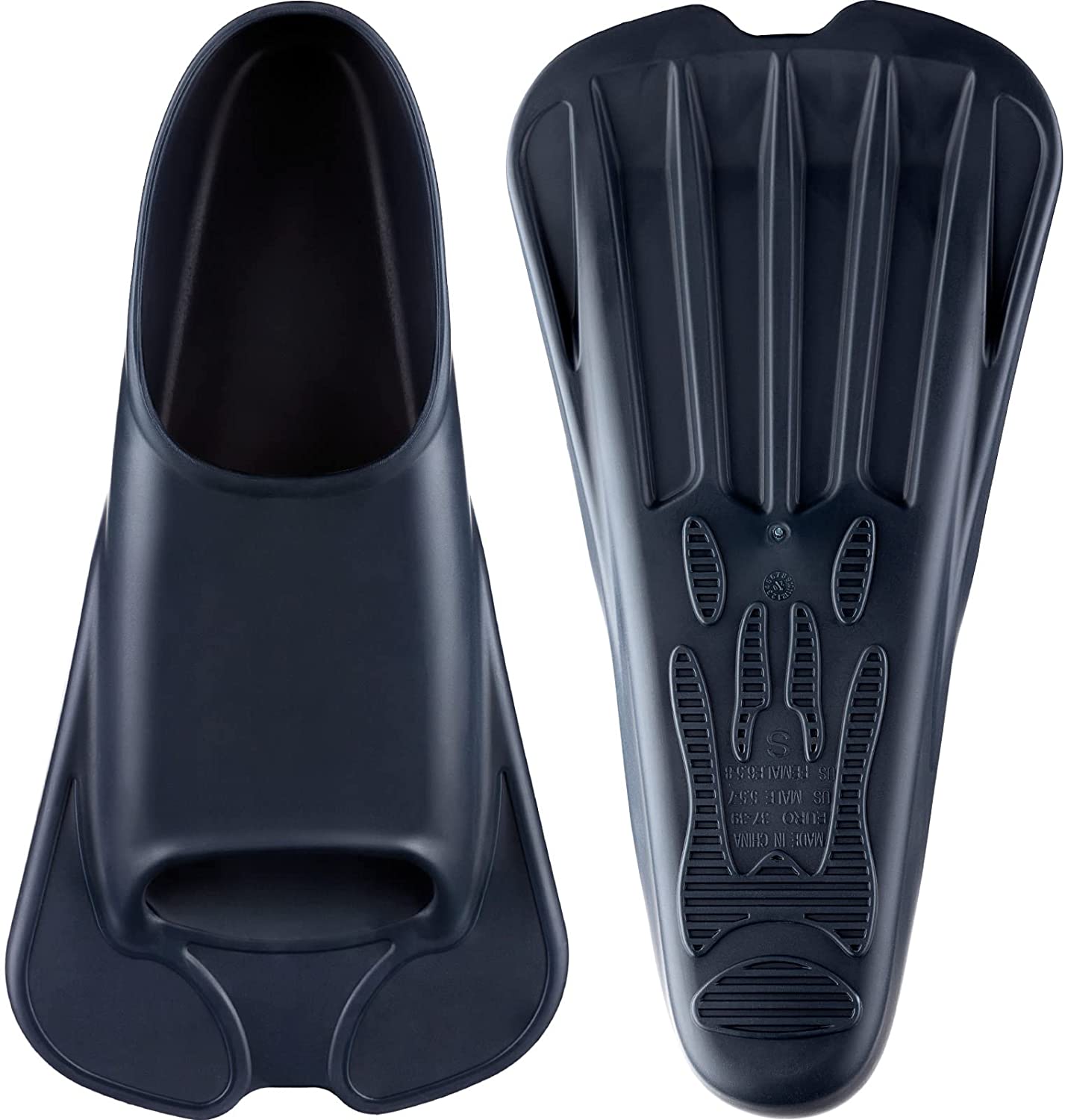 Finis Z2 Gold Zoomers Swim Training Fins Size C Fits Men's 4.55 Women