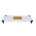 thumbnail image 5 of Standard Size Daycare/Pre-School Cot Sheet - Corner Elastic Loops Daycare Sheet - Children’s Naptime Cot Sheet - Breathable 100% Egyptian Cotton Nap Sheet for Boys/Girls (Taupe, 23"x52" - Pack of 2), 5 of 5