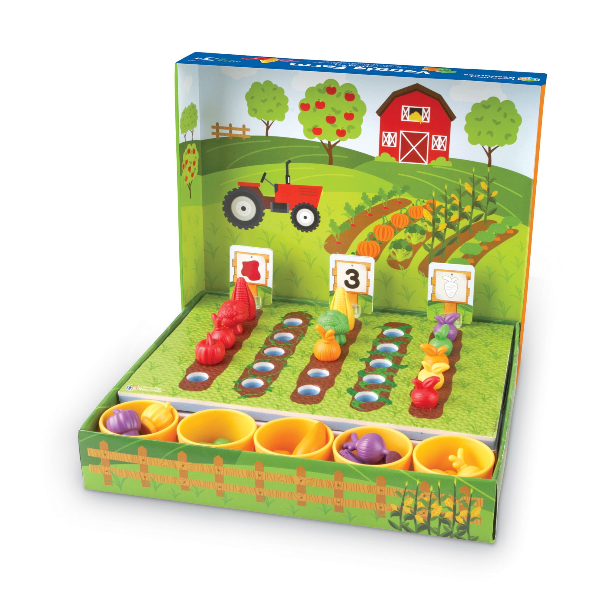 Learning Resources® Veggie Farm Sorting Set