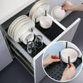 thumbnail image 2 of Support de Rangement pour Vaisselle Extensible pour Tiroir Support de Bol Réglable avec 12 Bâtons Organisateur de Cuisine pour Assiette Tasse Nouveau, 2 of 3