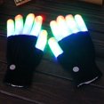 thumbnail image 4 of Guantes con iluminación LED para dedos, intermitentes, por encima de 10 años, 4 of 5