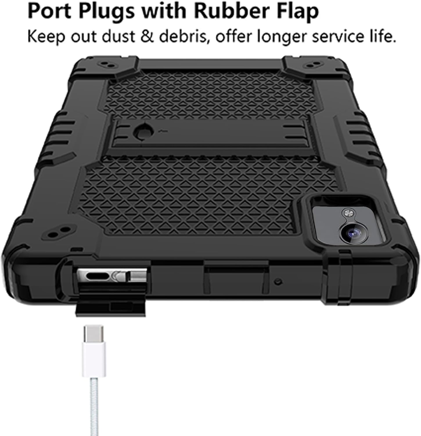 Custodia Protettiva In Pelle PU Per Tablet PRITOM Tab 10 Lite - Sottile, Leggera, Con Chiusura Magnetica, Grigio