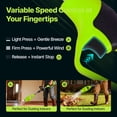 thumbnail image 6 of UNTIMATY Cordless Leaf Blower with Battery and Charger 150 MPH 500 CFM 21V Small Handheld Leaf Blower for Yard Lawn Care, Green, 6 of 10