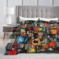 thumbnail image 2 of The Full Collection of Stephen King Books Flannel Blanket Lightweight Cozy Bed Blankets Soft Throw Blanket Fit Couch Sofa Suitable for All Season60 X80, 2 of 6