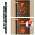 thumbnail image 4 of Basketball Rims, Ki-ds Basketball Hoop, Indoor Wall Door Mounted Basketball Hoop, Portable Basket Ball Hoop for Silent Ball, Indoor Outdoor Hanging Basketball Hoop for Beginners Practice at Home, 4 of 8