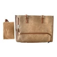 thumbnail image 3 of Bolsa de trabajo para portátil con compartimento aislante para el almuerzo, bolsa de trabajo para ordenador, lonchera de piel sintética para viajes de, 3 of 8