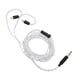 thumbnail image 1 of Cable de Auriculares de 3.5 mm, Bajo Ruido de 1,2 m de interferencia de cable de auriculares de cobre plato con cable de cobre resistente a la música, 1 of 7