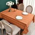 thumbnail image 3 of Table Cloth Rectangle Table  Farmhouse Tablecloth Cotton Linen Tablecloth for Thanksgiving  Halloween Table Cloth  Kitchen  Party  Picnic Outdoor, 3 of 7