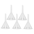thumbnail image 4 of FELTECHELECTR Wide Mouth Funnel Clear Plastic 5Pcs for Powder Transfer and Home Use 6 X 2.5 X 4.1 In, 4 of 8