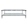 thumbnail image 1 of Nero Coffee Table In Silver Color, 1 of 4