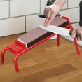 thumbnail image 6 of yotijay Adjustable Sharpening Stone Stand 13.2x4x6.3inch Red Sturdy Kitchen Supplies, 6 of 9