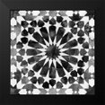 thumbnail image 2 of Saunders, Alonzo 15x15 Black Modern Framed Museum Art Print Titled - Black Tile Light 10, 2 of 5