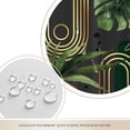 thumbnail image 7 of Sage Green Shower Curtain 72Wx72L Inches, Abstract Bohemian Mid Century Bathroom Curtains, 7 of 7