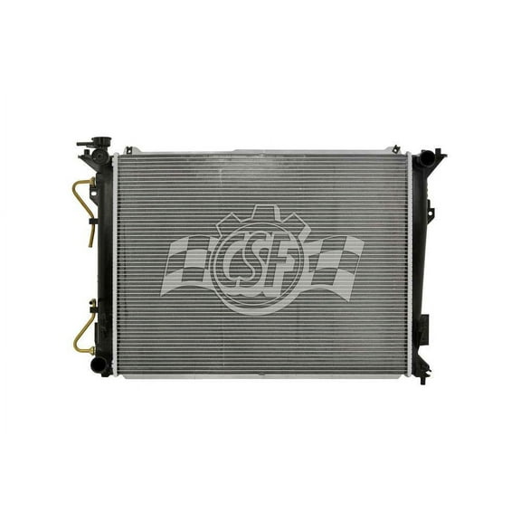 CSF 3406 1 Row Plastic Tank Aluminum Core Radiator