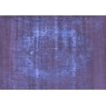 thumbnail image 1 of Ahgly Company Machine Washable Indoor Rectangle Oriental Blue Industrial Area Rugs, 5' x 7', 1 of 4