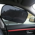 thumbnail image 3 of HOOWIFFY 4Ud Auto Back Seat Window Sunshade Protector Solar Negro Para Asiento Trasero De, 3 of 8
