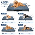 thumbnail image 5 of PayUSD Orthopedic Dog Bed for Large Medium Dogs, 36"x27" Egg Crate Foam Pet Mattress with Washable Plush Cover, Waterproof Liner, Non-Slip Bottom, 5 of 8