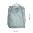 thumbnail image 2 of Unique Bargains 1 Pc Portable Packing Cube for Luggage 12.99"x4.72"x8.66" Gray, 2 of 6