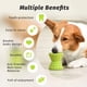 thumbnail image 4 of Benepaw Food Dispensing Dog Toys For For Aggressive Chewers Nontxic Natural Rubber Treat Leaking Pet Toys Puppy Bone Play Game ShopWise Round, 4 of 9