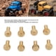 thumbnail image 3 of Tuerca hexagonal ANGGREK 8 Uds 1/24 Latón Resistente al Desgaste para Axial SCX24, 3 of 8