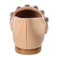 thumbnail image 3 of Stuart Weitzman Justina Leather Mary Jane, 9, Beige, 3 of 5