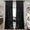 Black, variant on Crushed Velvet Curtains with Rod Pocket Luxurious Thermal Insulated Soundproof Drapes for Door Curtains, Soft and Durable Light-Filtering Window Treatments, 2 Panels
