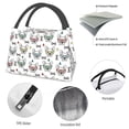 thumbnail image 4 of Balery Cute French Bulldog Bolsa de Aislamiento Portátil – Bolsa de Almuerzo con Forro de Aluminio Mejorado, Funda Impermeable y Fácil de Limpiar para Picnic y Caja de Almuerzo, 4 of 6