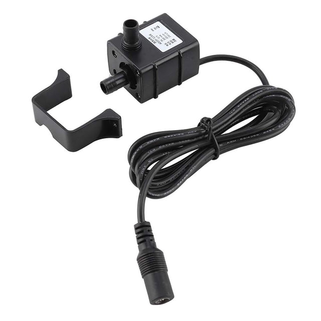 Bomba de agua sumergible para piscina con motor ultra silencioso sin escobillas, 12 V CC, 3 m, 240 l/h