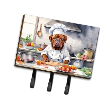 Dogue de Bordeaux The Chef Leash or Key Holder 6 in x 9 in